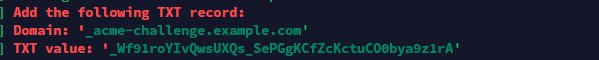 Cloudflare DNS verification values